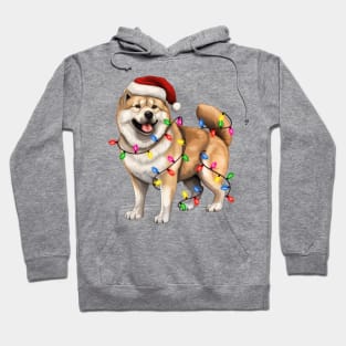 Christmas Akita Hoodie